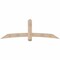 Ekena Millwork Bellingham Smooth Timber Gable Bracket, Douglas Fir, 84"W x 28"H x 3 1/2"D x 5 1/2"F, 8/12 Pitch GBW084X28X0406BEL00SDF - alternate 1